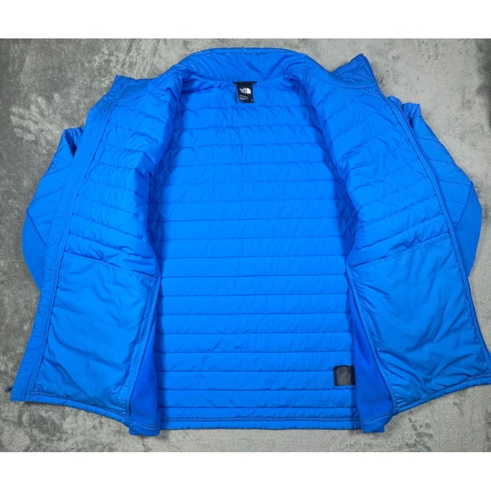 The North Face ThermoBall Hybrid Jacket Blue Winter Puffer Mens XL NFOA7UJK - Picture 5 of 9
